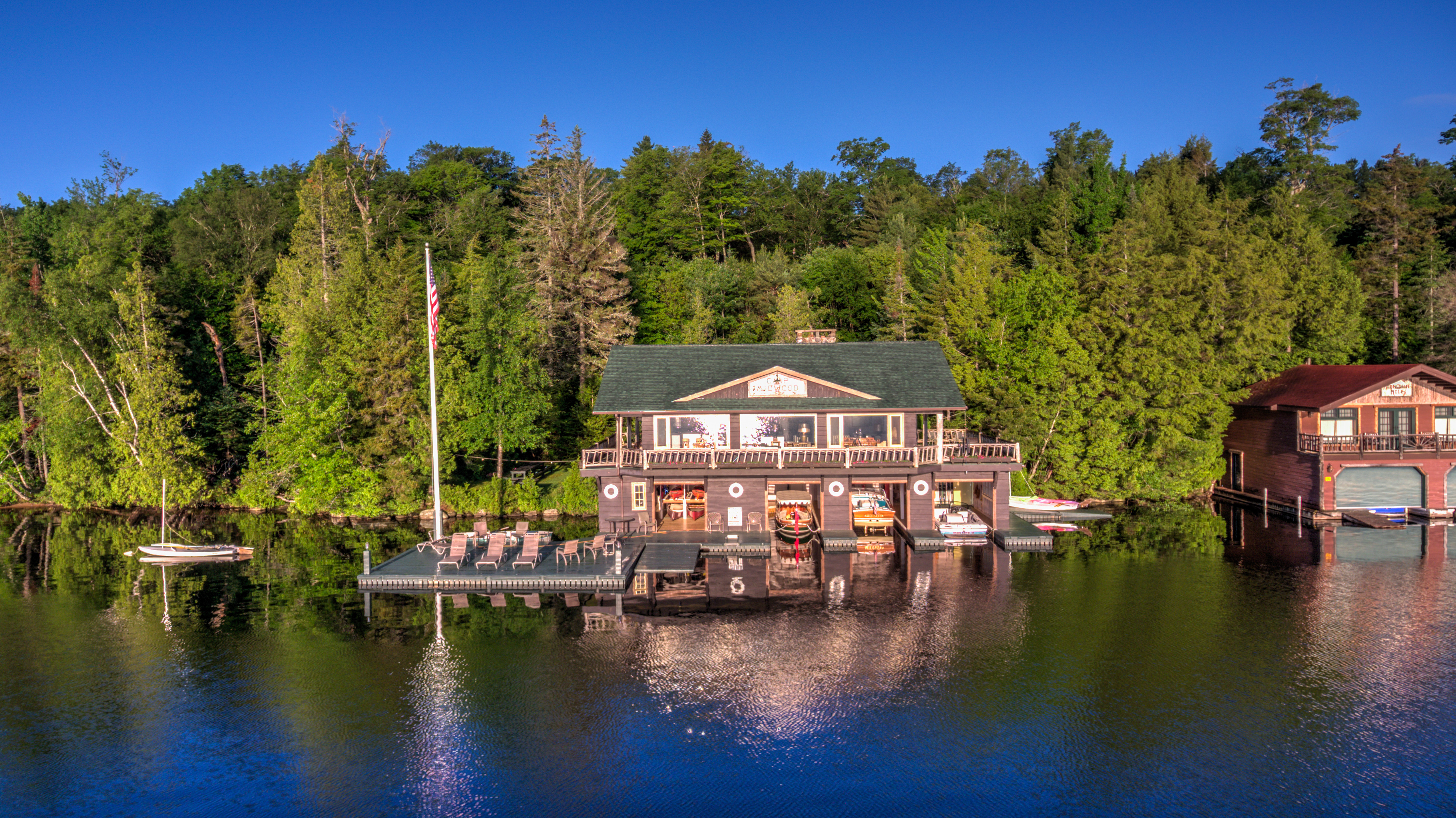 Camp Midwood On Lake Placid Adirondack Great Camp