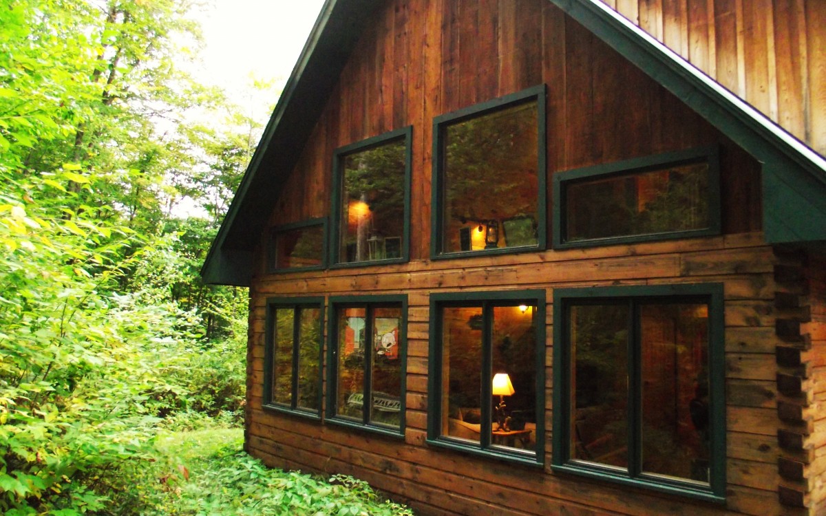 Lincoln Log Home Merrill L. Thomas, Inc. Real Estate