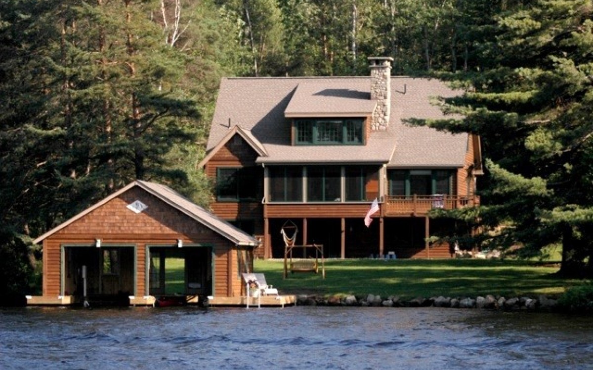 Lower Saranac Lake HideAway | Merrill L. Thomas, Inc. Real Estate