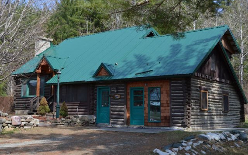 Upper Jay Rustic Log Home Merrill L. Thomas, Inc. Real Estate