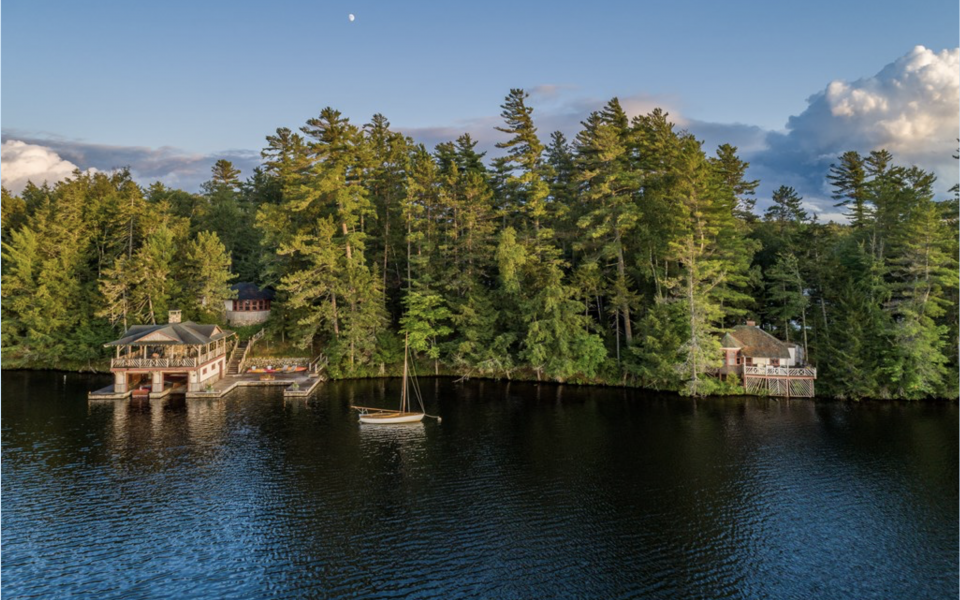 Camp Rush | Adirondack Great Camp for Sale | Merrill L. Thomas, Inc